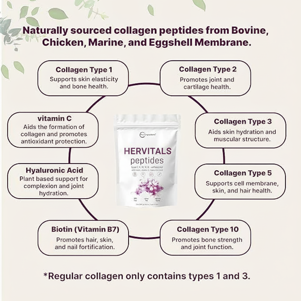 Multi Collagen Peptides Powder